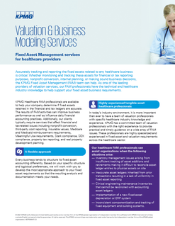 Valuation & Business modeling servies