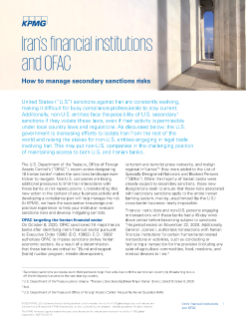 Iran's Financial Institutions and OFAC