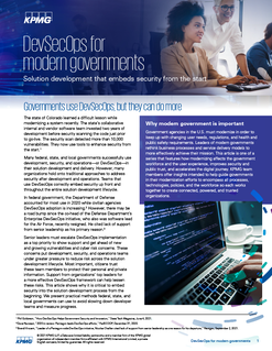 DevSecOps for modern governments
