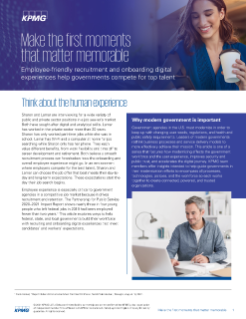 Make the first moments that matter memorable