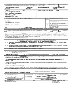 OASIS Unrestricted Pool 2 Contract Modification 4