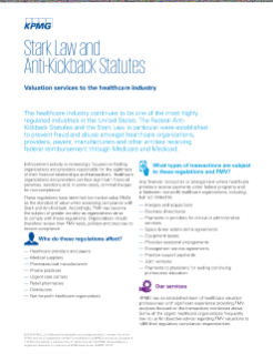 Stark Law and Anti-Kickback Statutes