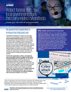 Protect federal, state, and local goverments from third party-related cyberattacks