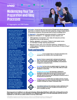 Modernizing Your Tax Preparation and Filing Processes