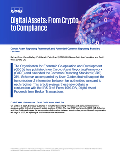 Crypto-Asset Reporting Framework and Amended Common Reporting  Standard Updates
