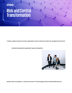 Risk and Control Transformation