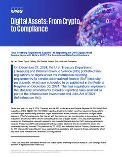 Final Treasury Regulations Expand Tax Reporting on DeFi Digital Asset Transactions 