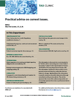 External articles in The Tax Adviser