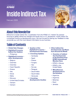 Inside Indirect Tax - February 2025