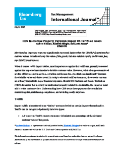 How Intellectual Property Payments Impact US Tariffs on Goods
