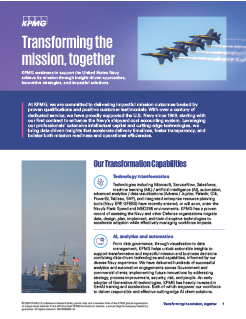 Transforming the mission, together