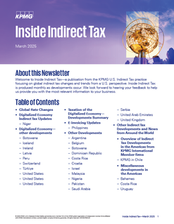 Inside Indirect Tax - March 2025