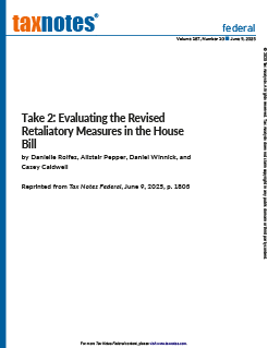 Take 2: Evaluating the Revised Retaliatory Measures in the House Bill