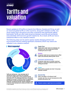 Tariffs and Valuation