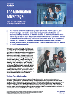 The Automation Advantage