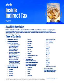 Inside Indirect Tax – May 2026