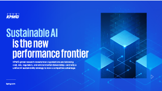 Sustainable AI is the new performance frontier
