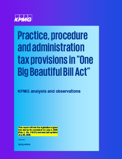 Practice, procedure and administration